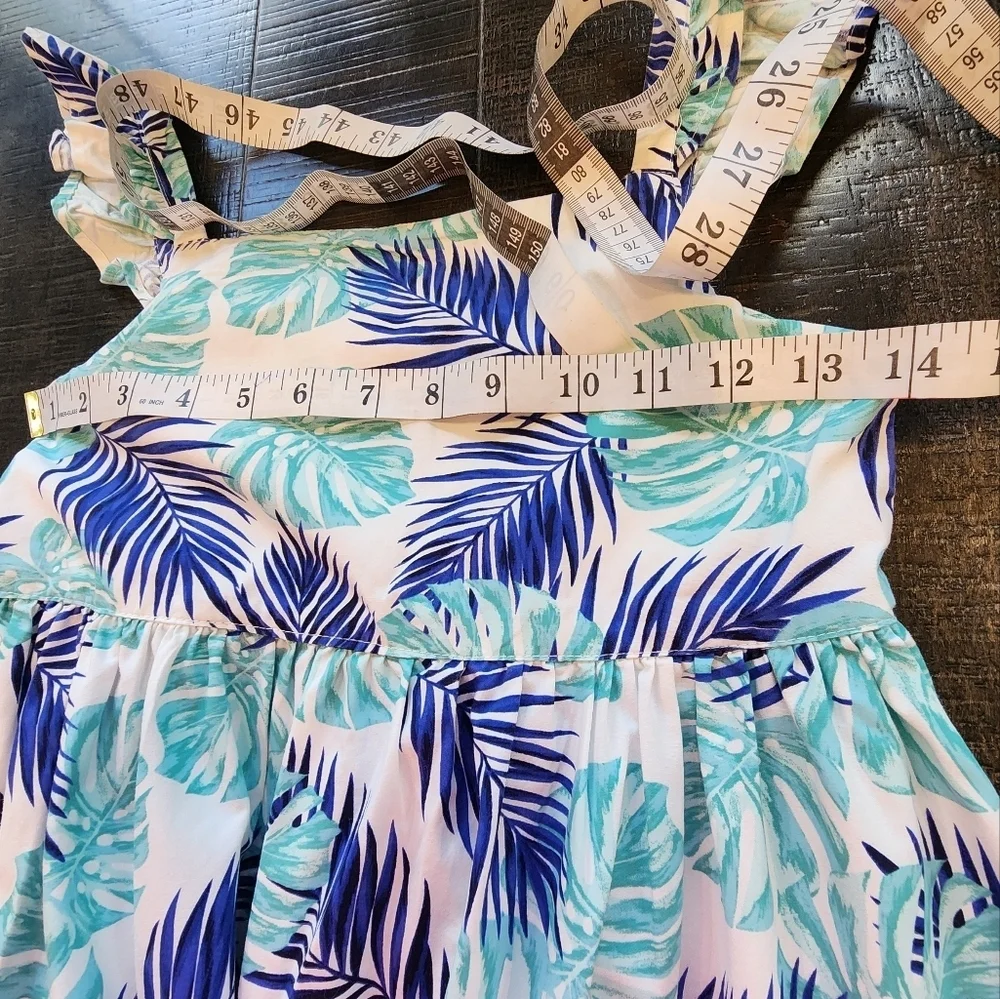 Gymboree Tropical Leaf Print Sundress